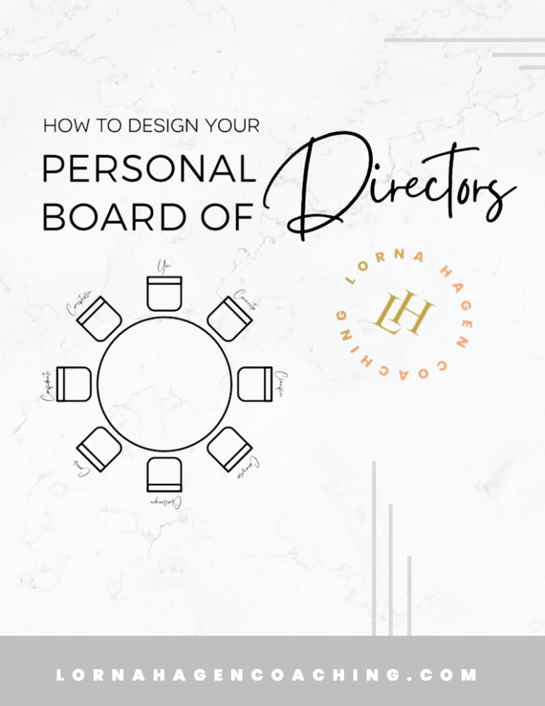 How to Design Your Personal Board of Directors, What is a board of directors, Make a board of directors